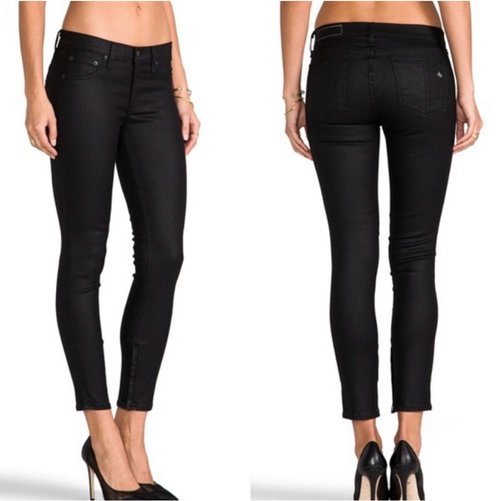 Rag & Bone Zipper Capri Jeans